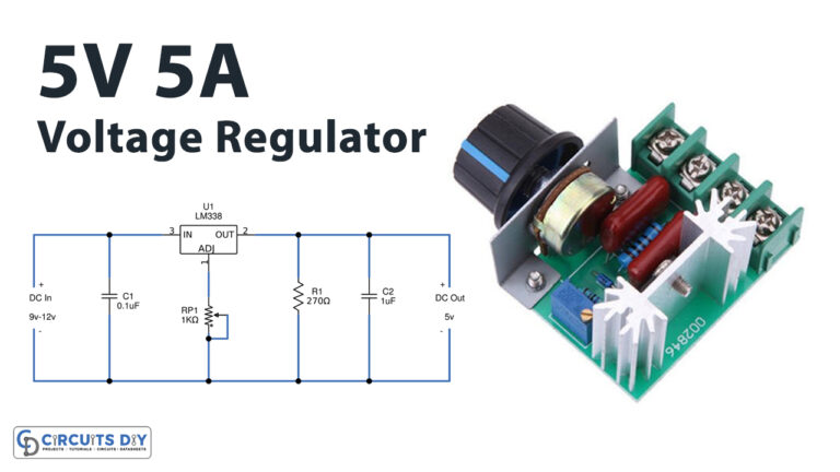 5 Volt 5 Amp LM338 Voltage Regulator