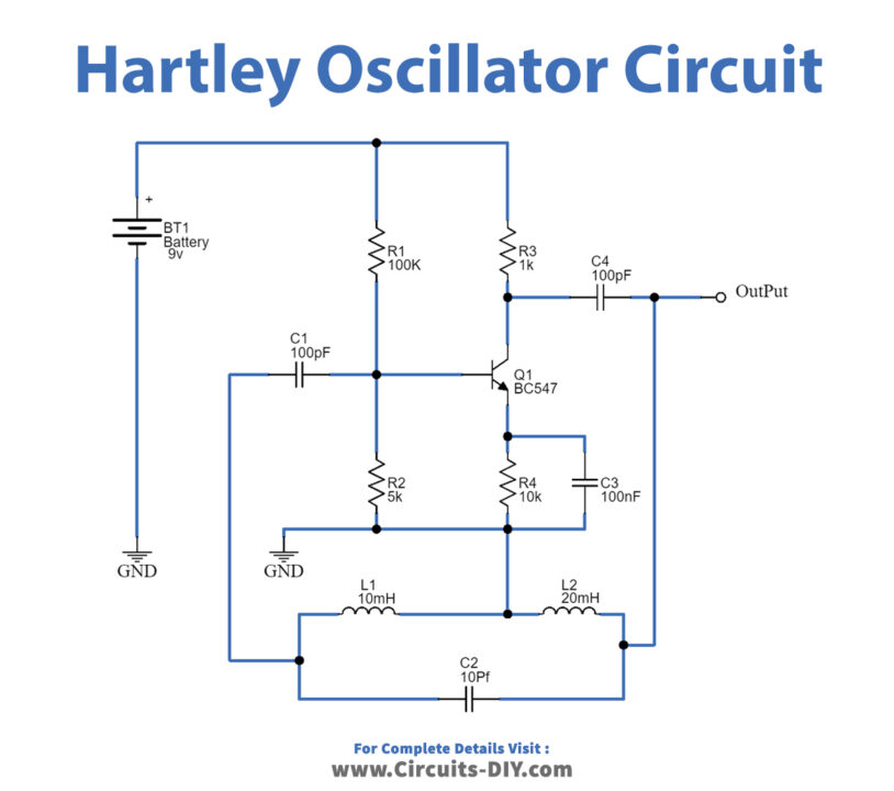 Hartley-oscillator-Circuit