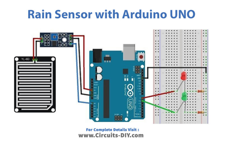 How To Interface Rain Sensor Fc 37 Or Yl 83 With Arduino Uno 5877