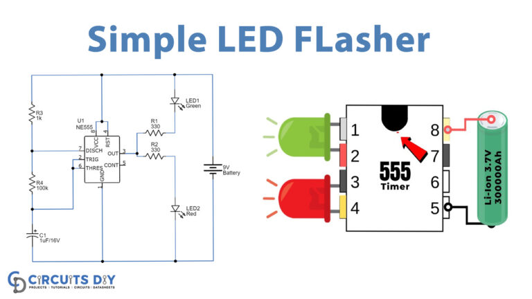 Simple LED Flasher Circuit