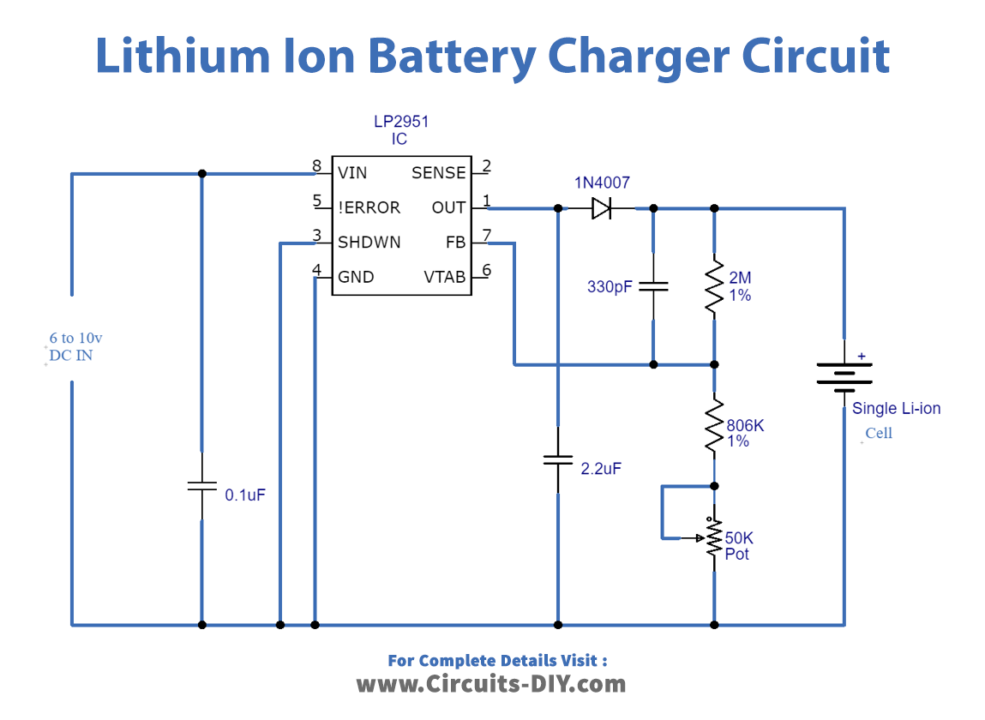 Lithium Ion Battery Charger