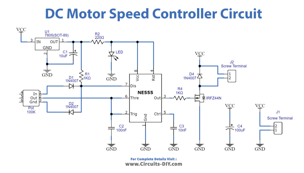 Motor-speed-Control-Circuit