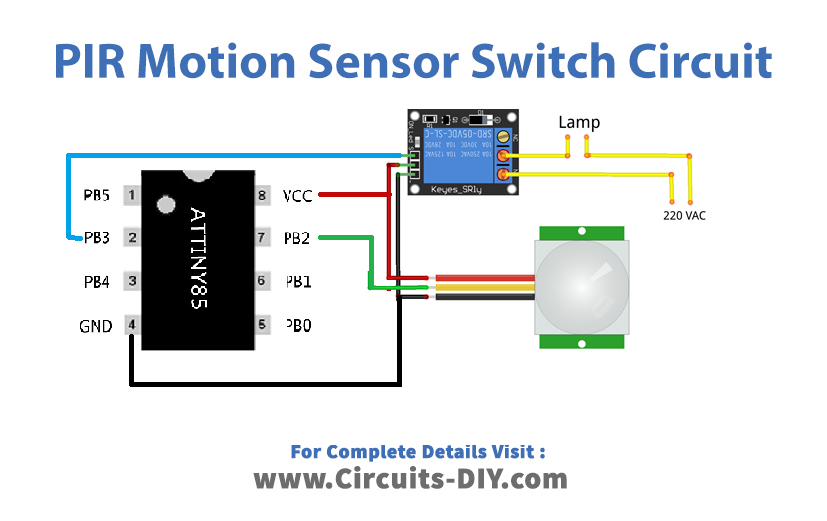 PIR Motion Sensor Switch