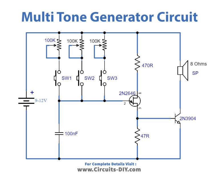 Tone Generator Schematic Diagram Simple Generator Tone Electronicsforu ...