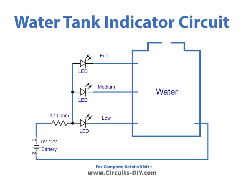 simple-tank-level-indicator-circuit
