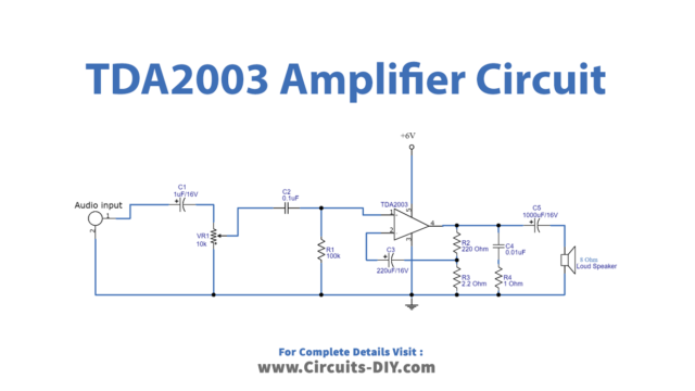 TDA2003 Amplifier Circuit Diagram