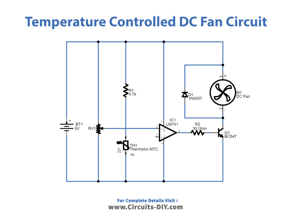 temperature-controlled-dc-fan-circuit