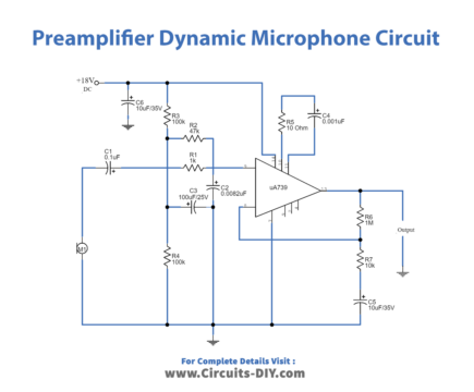 Preamplifier for Dynamic Microphones UA739