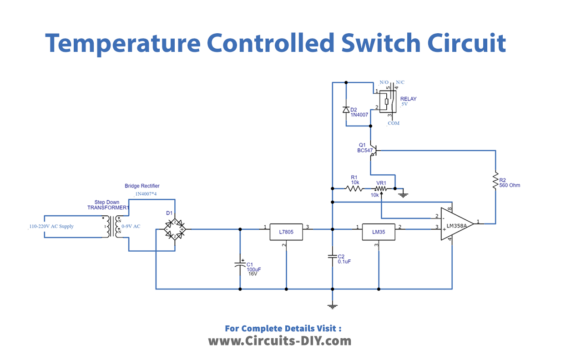 Automatic Temperature Controlled Switch