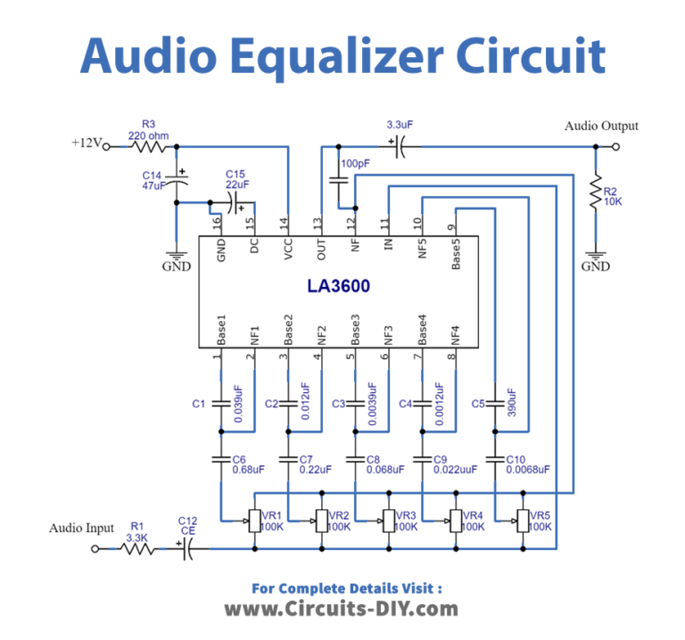 Audio Equalizer Circuit Diagram   Circuit Diagram