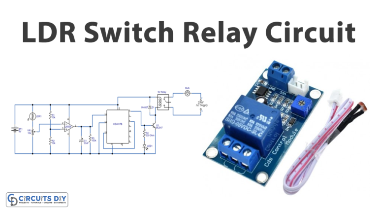 Loading LDR Files in THREEjs A JavaScript Developers Guide - LDR Switch Relay Circuit