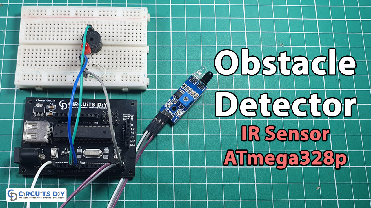 Obstacle Detector using IR module - tutorial