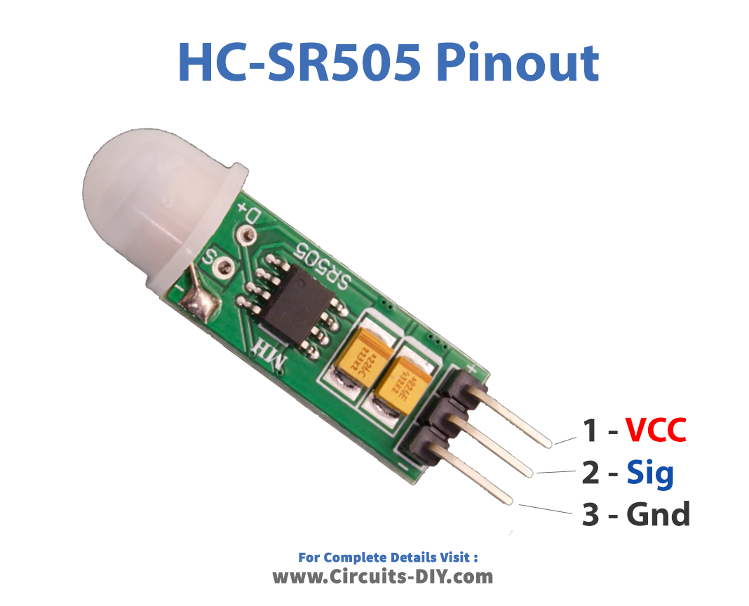 HCSR505 Human Body Sensing Module - PIR Motion Detector