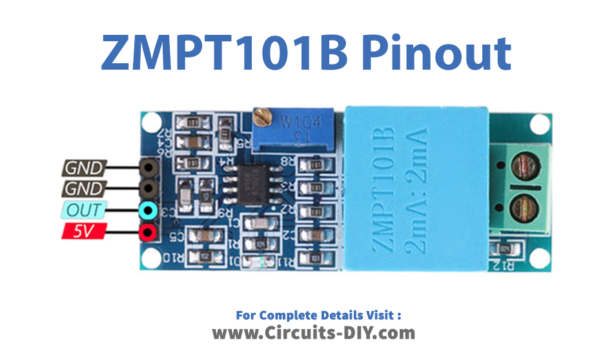 Zmpt B Ac Single Phase Voltage Sensor Module