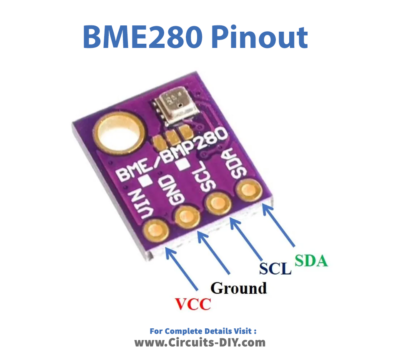 BME280/BMP280 Temperature, Humidity, And Pressure Sensor