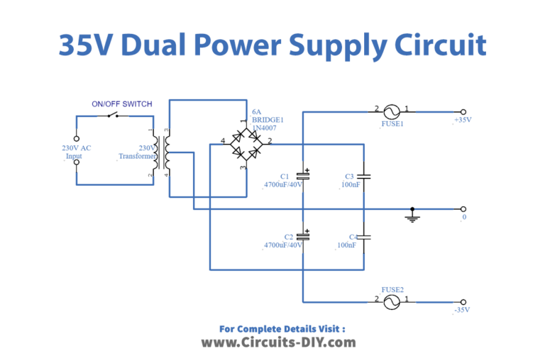 35 Volt Dual Power Supply