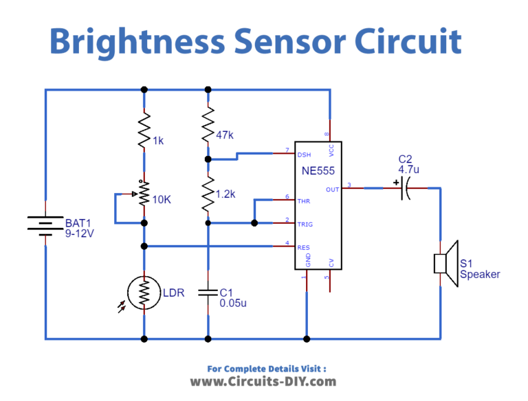 Top 10 Easy Electronics Projects using NE555 Timer IC for Beginners