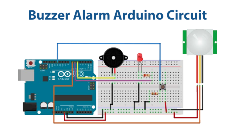 Buzzer Alarm System With Arduino 3983