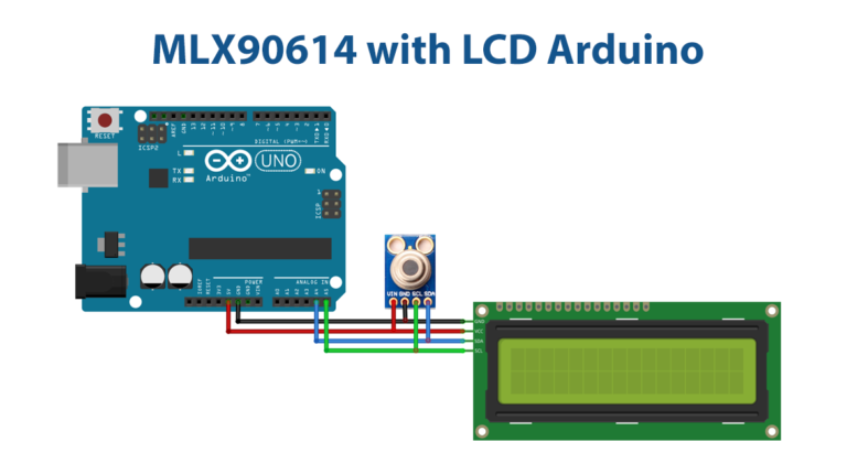 Contactless Temperature Sensor MLX90614 - Arduino