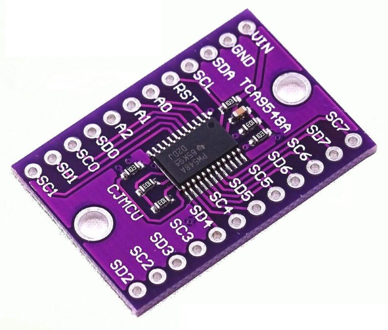 Multiple I2c Devices To Arduino Using Tca9548a