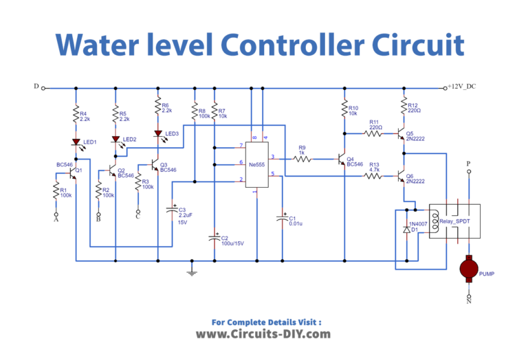 Water level Controller Circuit