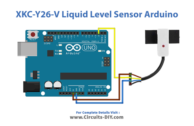 XKCY26V NonContact Liquid Level Sensor with Arduino