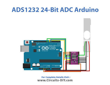 Interfacing ADS1232 High Precision 24-Bit ADC with Arduino