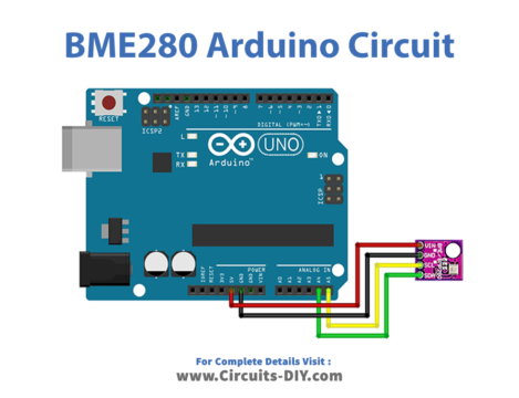 BME280 Temperature, Humidity, and Pressure Sensor Module with Arduino