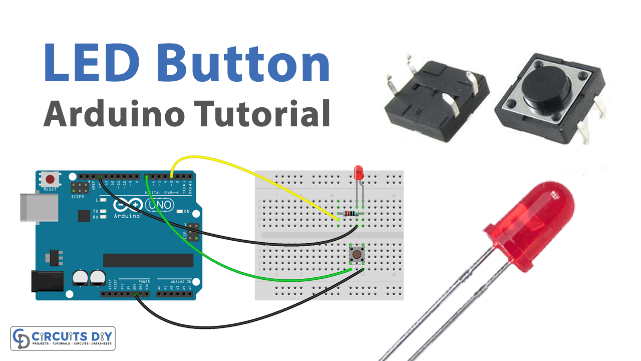 How to Use a Push Button - Arduino Tutorial : 4 Steps (with Pictures) -  Instructables