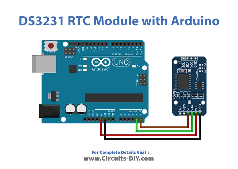 Interfacing Ds3231 Real Time Clock Rtc Module With Arduino