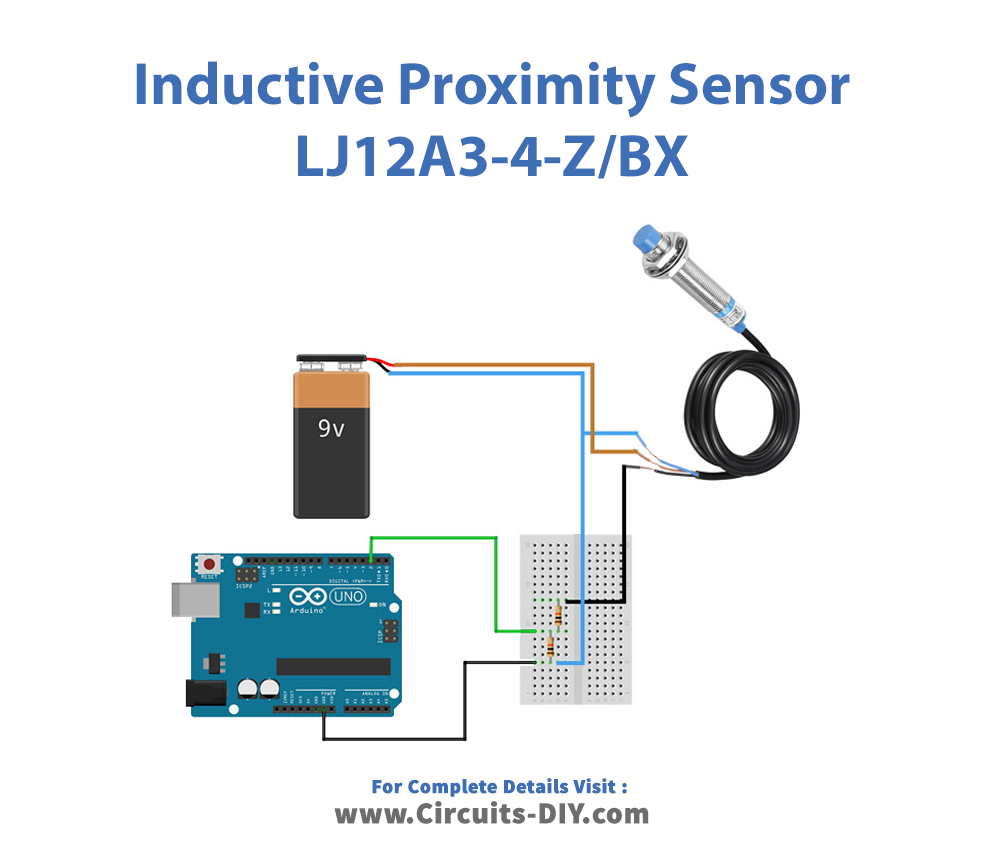 Interfacing Inductive Proximity Sensor LJ12A3-4-Z/BX With Arduino