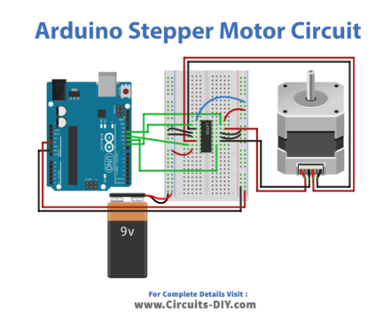 Stepper Motor Interfacing with Arduino