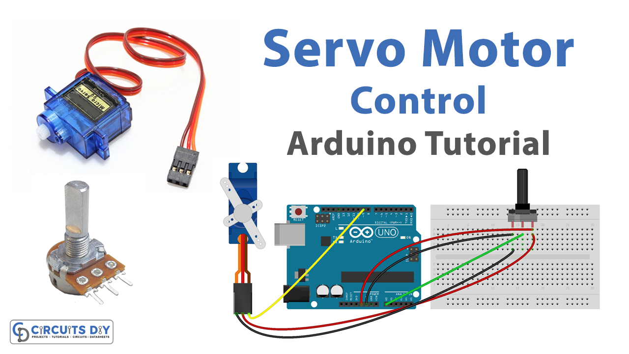 Servomotor Controlled By Potentiometer Using Arduino
