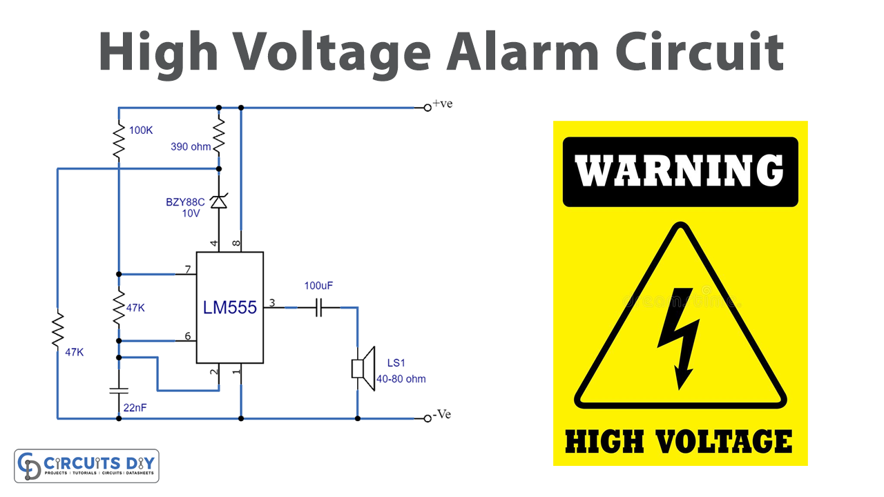 High Voltage Alarm Circuit