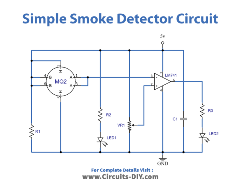 Simple Smoke Detector Circuit