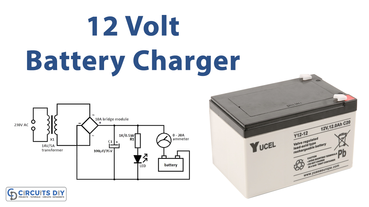 12 Volt Battery Charger Circuit