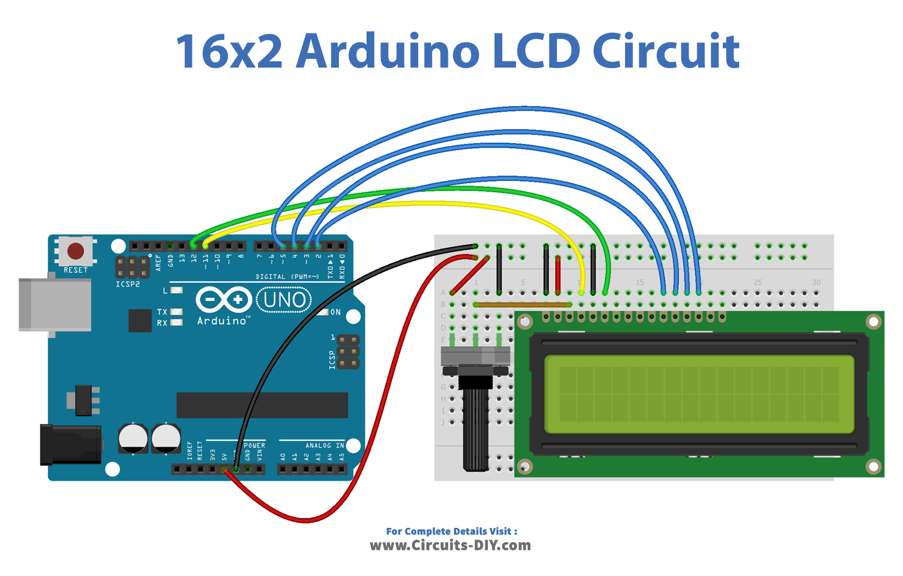 16x2 LCD - Arduino Tutorial