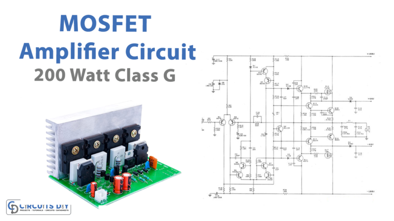 200 Watt Class G MOSFET Amplifier Circuit