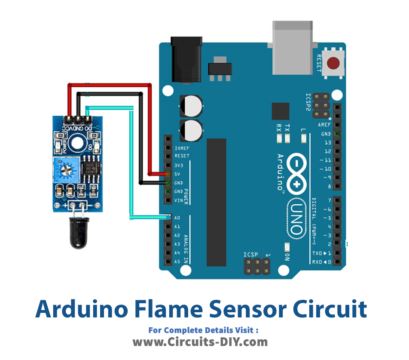 Flame Sensor with Arduino