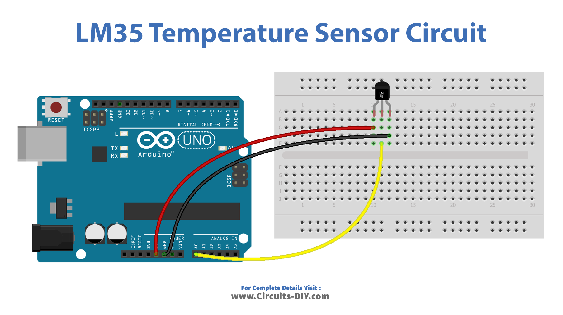 Lm35 Temperature Sensor Arduino Connection at Victoria Kimberly blog