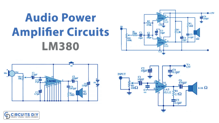 LM380 Audio Power Amplifier Circuits