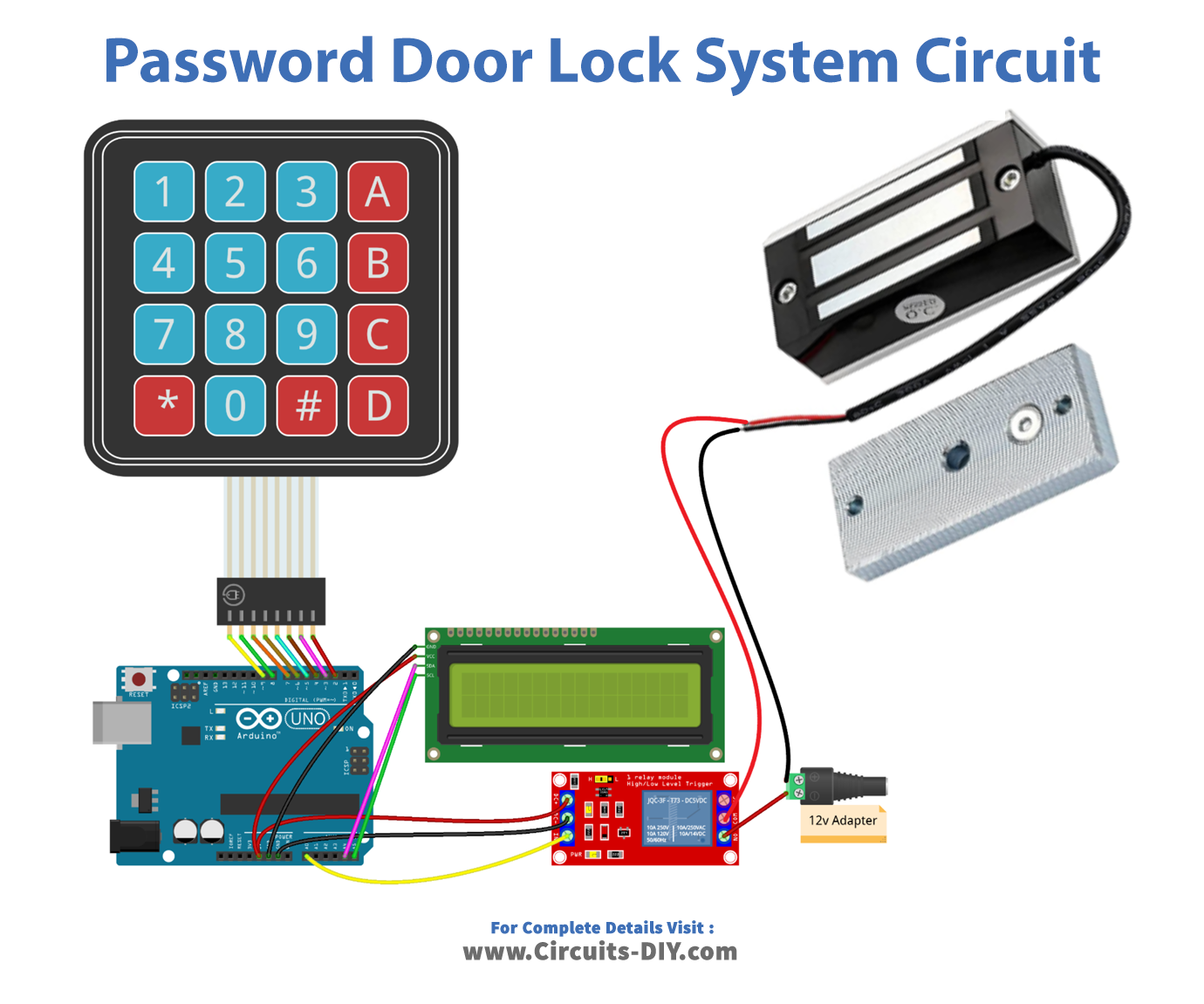 Door Lock System With Password - Arduino Tutorial