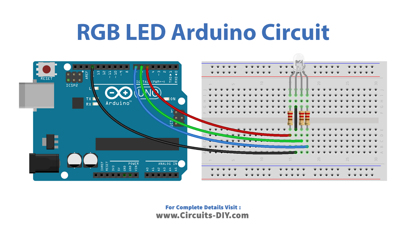 RGB LED - Arduino Tutorial