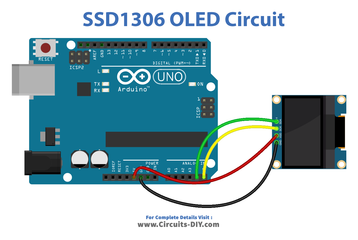 Ssd1306 I2c Oled Arduino Tutorial 0691
