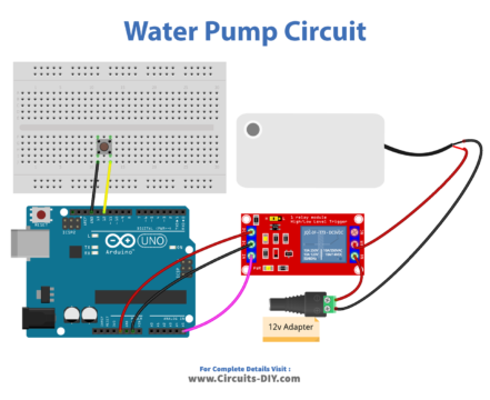 Water Pump with Button - Arduino Tutorial