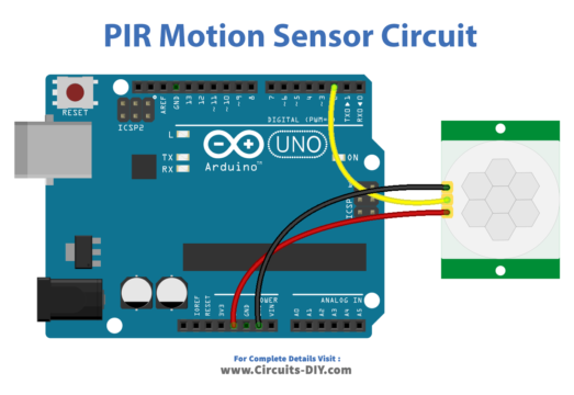 PIR Motion Sensor - Arduino Tutorial