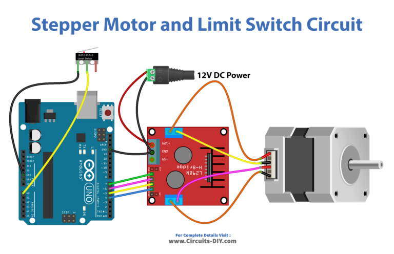 Stepper Motor and Limit Switch - Arduino Tutorial