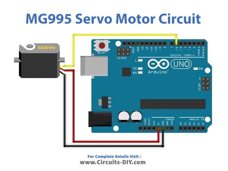 Interface MG995 Servo Motor with Arduino