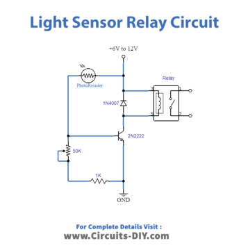 Simple Light Sensor Circuit