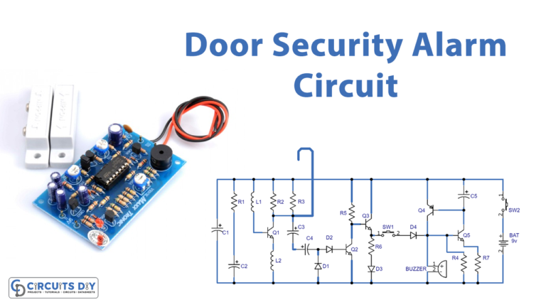 Simple Door Security Alarm Circuit